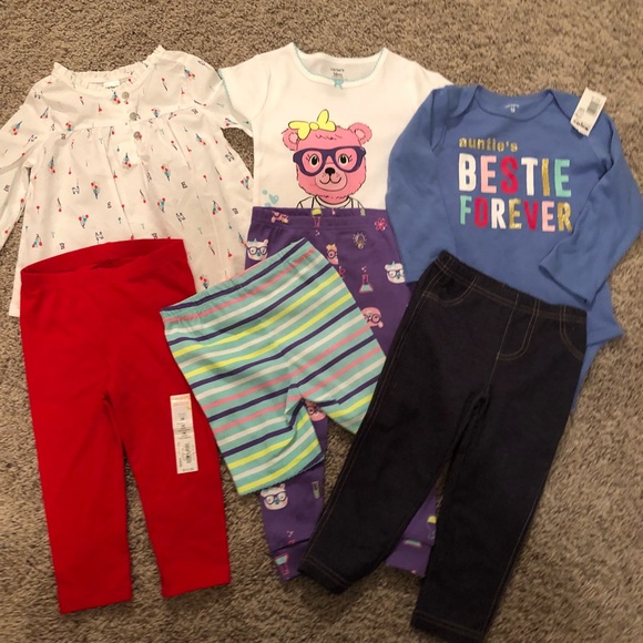 Carter's Other - 7 items! Pjs, shirts & pants